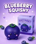 Blueberry Jumbo Squishy 🫐 – Juguete Antiestrés con Relleno de Espuma