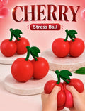 Cherry Jumbo Squishy – Juguete Antiestrés con Relleno de Espuma