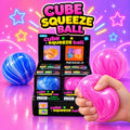 Cube Ball Squeeze Antiestrés – Juguete Sensorial con Textura Sugar