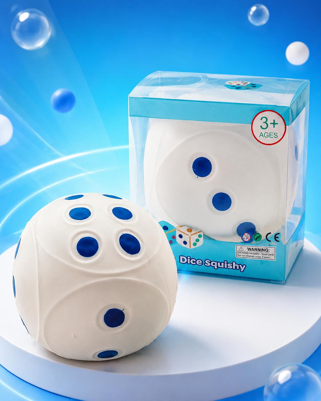 Dado Jumbo Squishy – Juguete Antiestrés con Relleno de Espuma