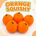 Naranja Jumbo Squishy Antiestrés – Juguete Sensorial con Relleno de Espuma