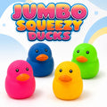 Pato de Color Jumbo Squishy Antiestrés – Relleno de Espuma Suave