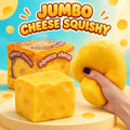 Queso Jumbo Squishy – Juguete Antiestrés Gigante con Relleno de Espuma