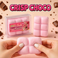 Chocolate Crujiente Squishy Cubierto de Cera – Juguete Sensorial Antiestrés