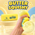 Butter Squishy Slime – Juguete Sensorial con Relleno Tipo Espuma